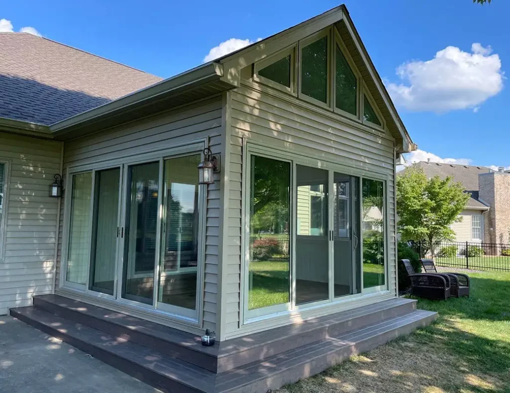 cathedral sunroom installation contractor springfield illinois